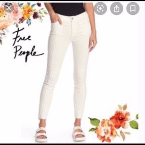 Free People Pants - Free People | white skinny jeans